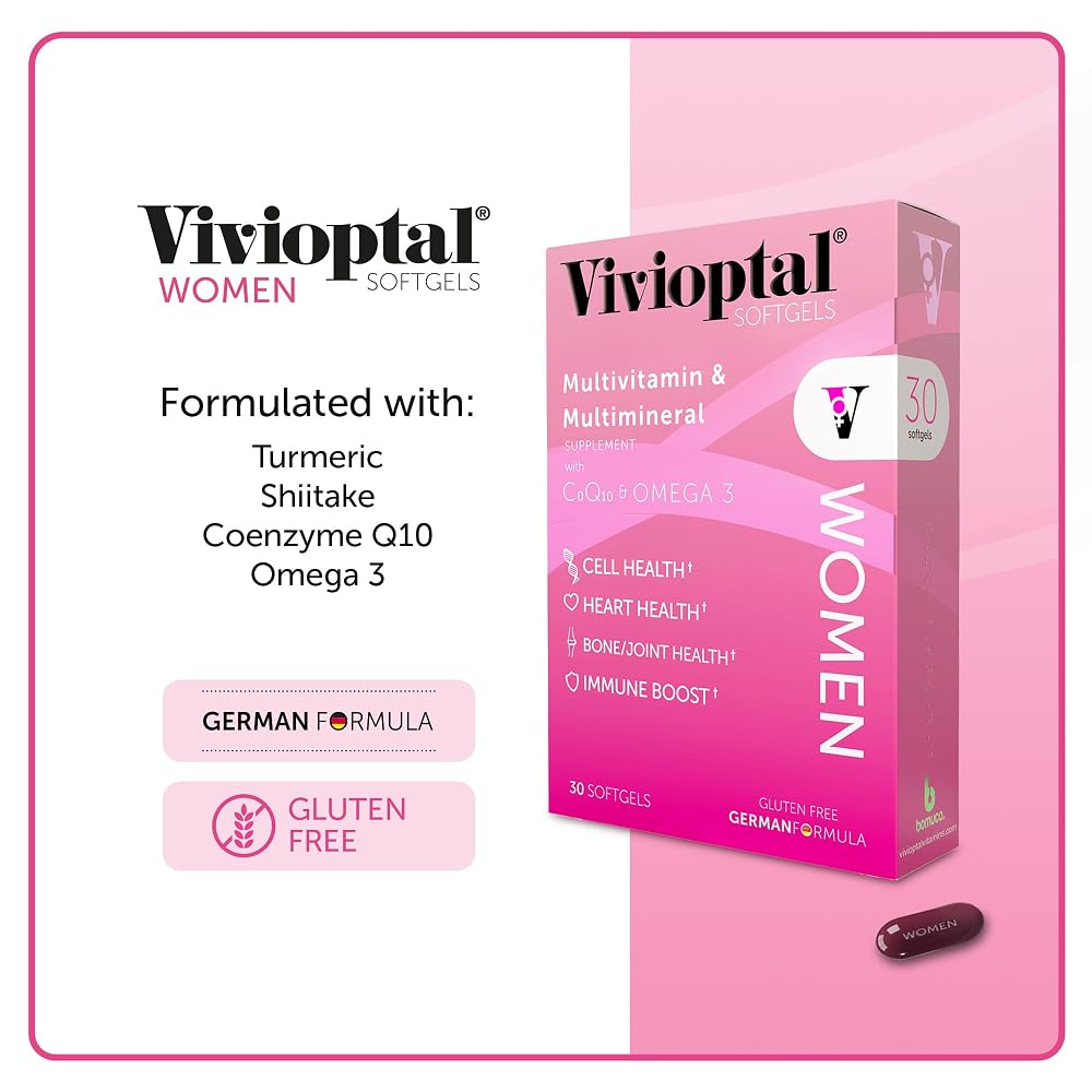 Vivioptal Vitamins for Men & Women Multivitamin - 60 Softgels - image 6
