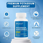 Safrel Potassium Supplement 1020 mg - 240 Vegetarian Capsules - image 2