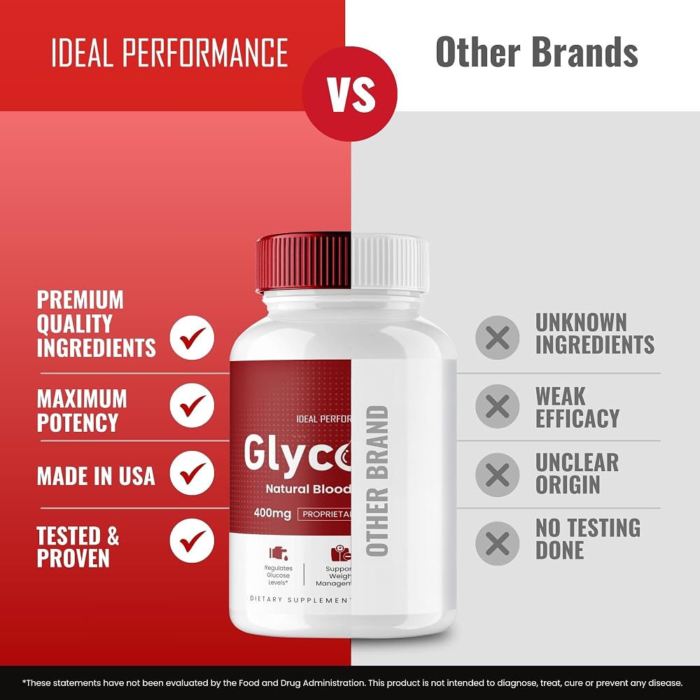 IDEAL PERFORMANCE Glyco Aid Blood Support Formula - 60 Capsules - image 6