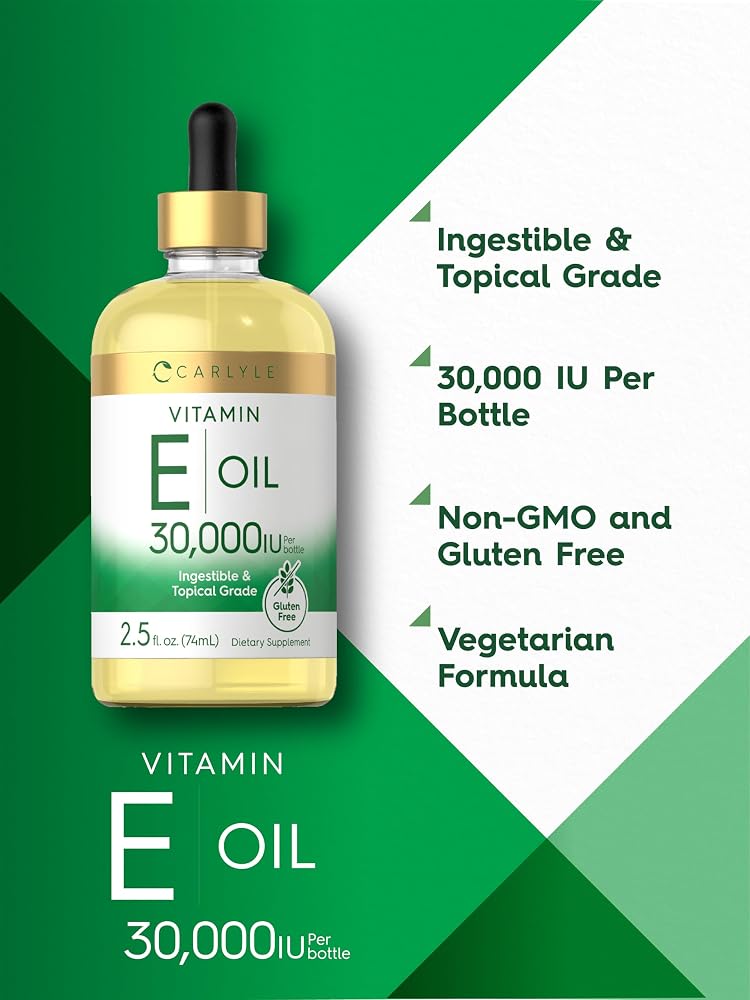 Carlyle Vitamin E Oil 30,000 IU - 2.5 fl oz - image 4