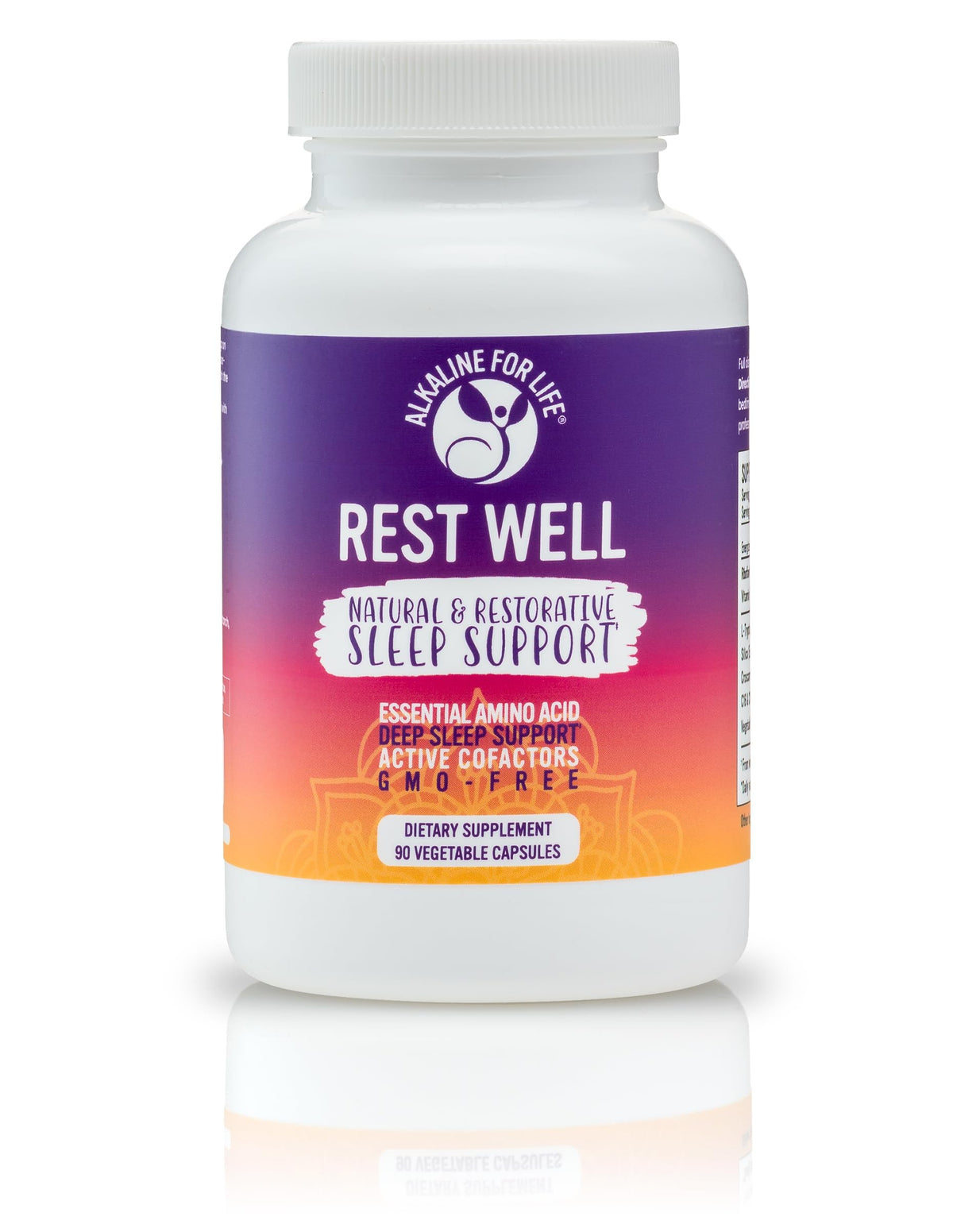 Alkaline for Life Rest Well Sleep Support - 90 Capsules