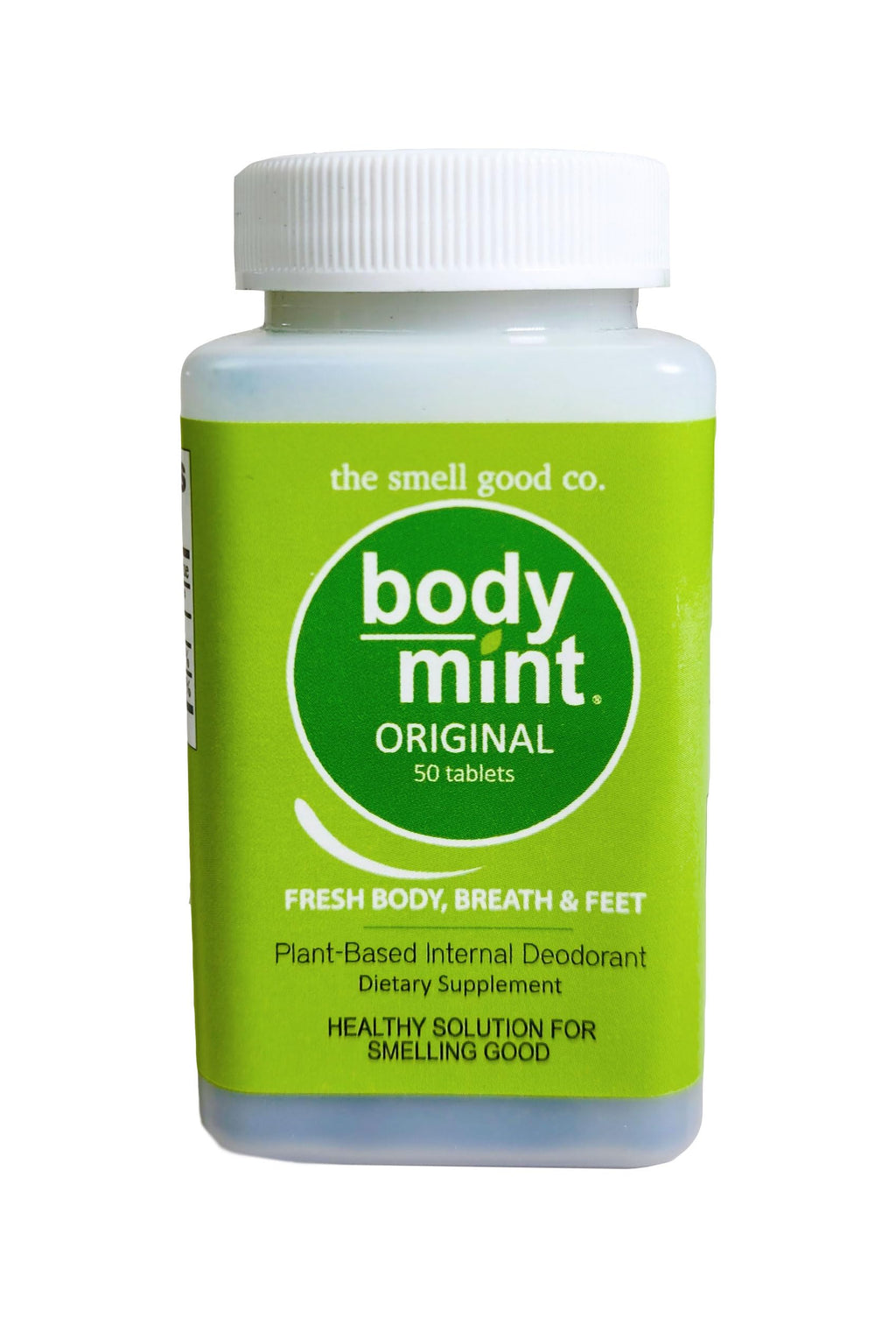 Body Mint Original Chlorophyll Deodorizing Supplement - 50 Tablets