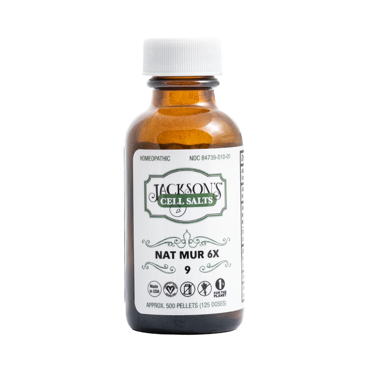 Jackson's Natrum Muriaticum 6X Cell Salt - 125 Doses