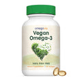 OmegaVia Vegan Omega 3 Algae Oil 300mg DHA - 60 Softgels