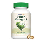 OmegaVia Vegan Omega 3 Algae Oil 300mg DHA - 60 Softgels