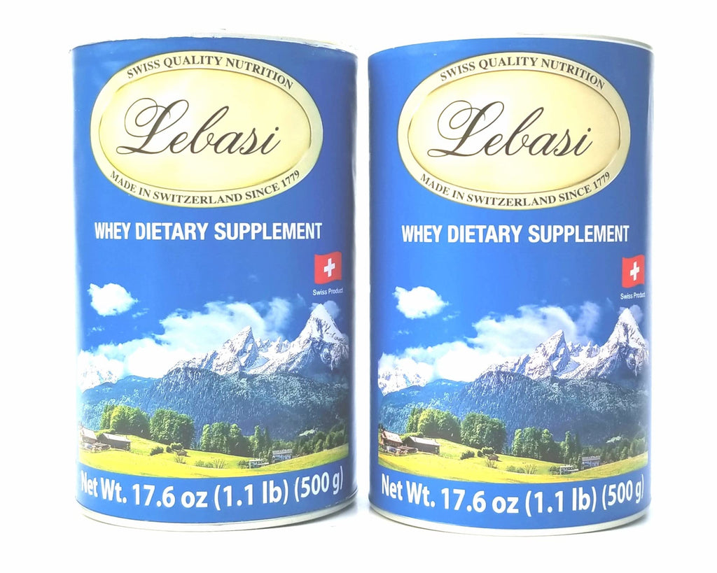 Lebasi Lactoserum Swiss Whey Supplement Powder - 2 x 500g - image 2