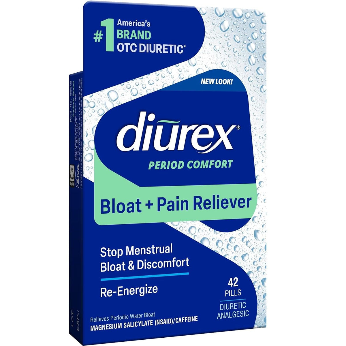 Diurex Water Pills + Pain Relief - Relieve Water Bloat