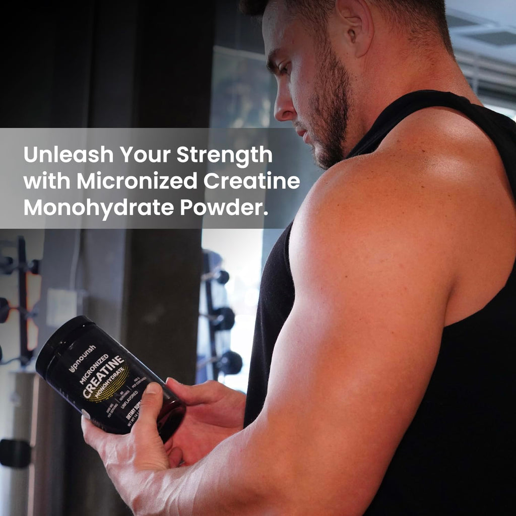 UpNourish Micronized Creatine Monohydrate Powder - 400g - image 9