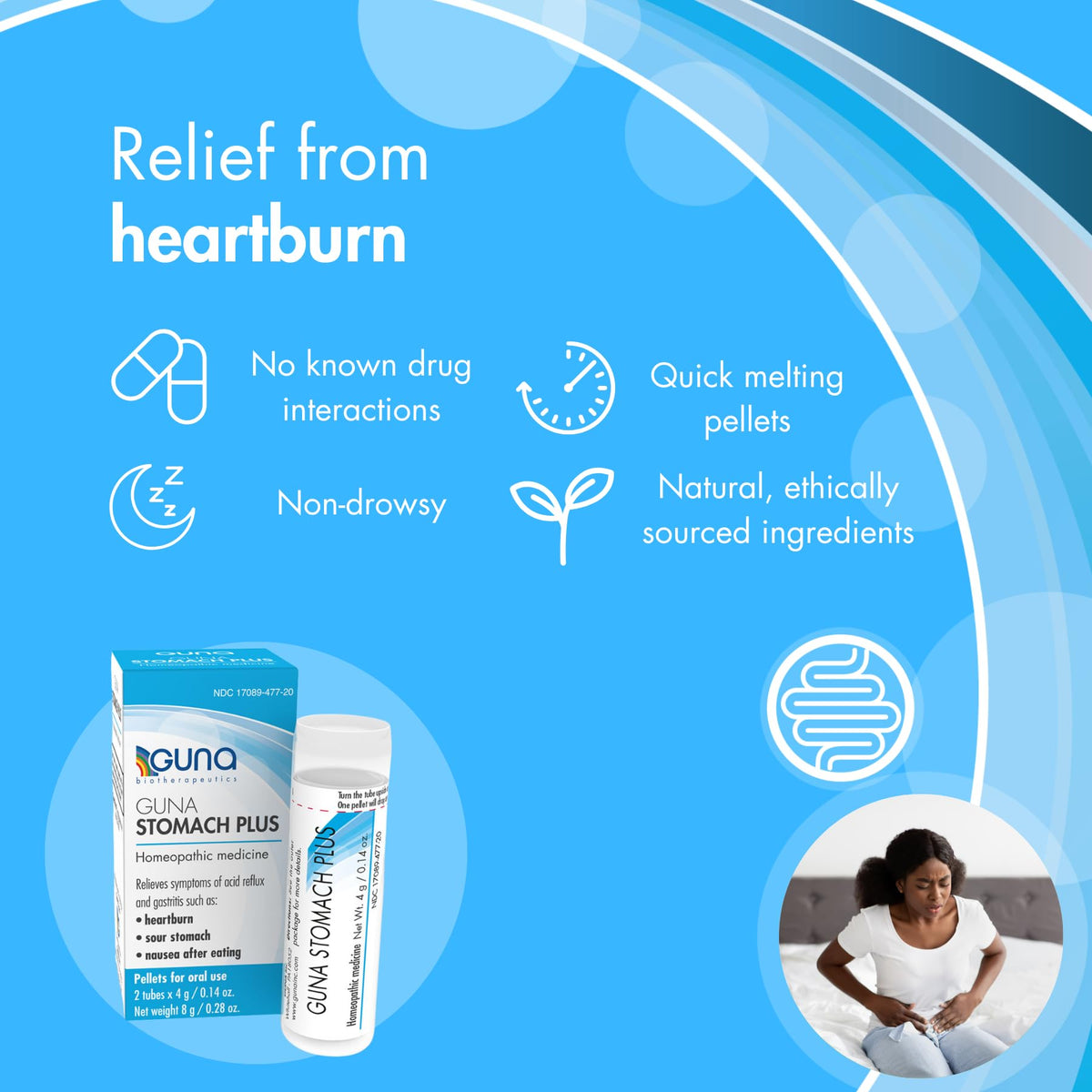 GUNA Liver Plus Homeopathic Liver Support - 2 Tubes - image 3