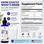 Life Solutions Vitamin B1 Thiamine HCl Liquid Drops - 2 oz - image 6