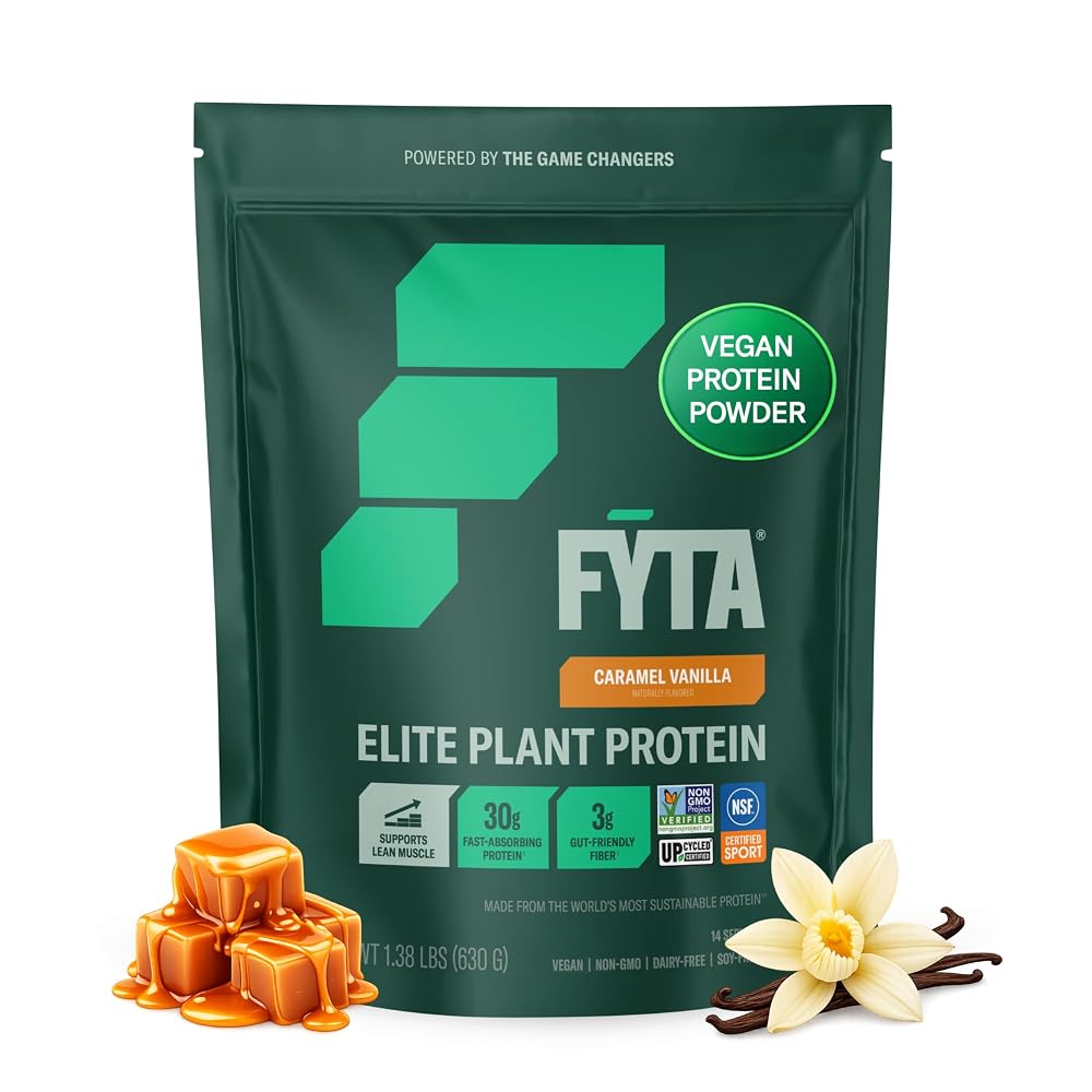 FYTA Vegan Protein Powder - Plant Based Protein Powder with Better