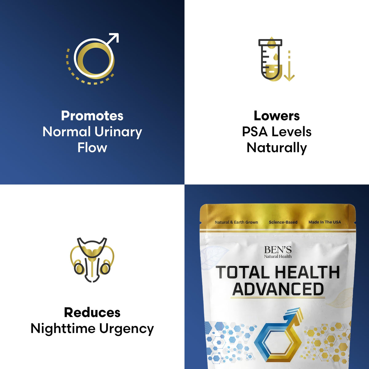Ben's Natural Health Total Health Advanced - 150 Capsules - image 3