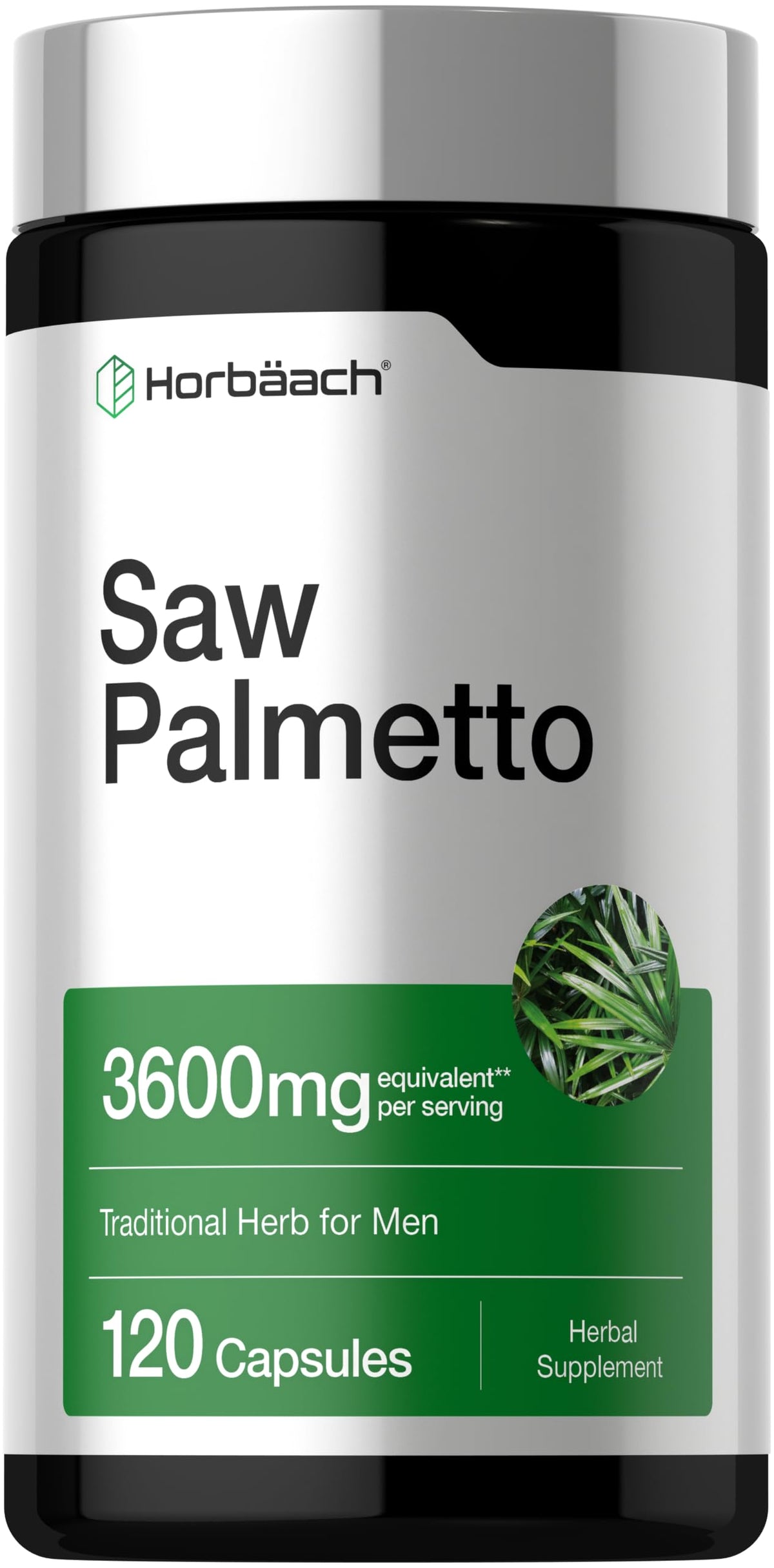 Horbäach Saw Palmetto Extract - 120 Capsules