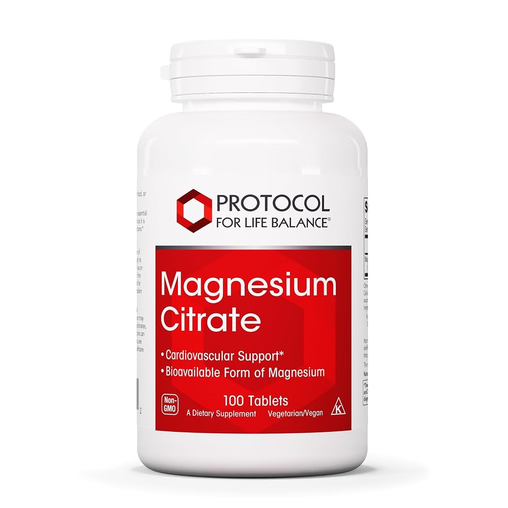 Protocol for Life Balance Magnesium Citrate 400 mg - 100 Tablets