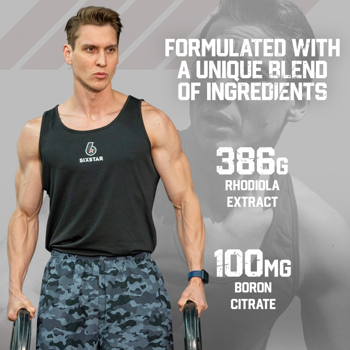 Six Star Nutrition Testosterone Booster for Men - 60 Caplets - image 4