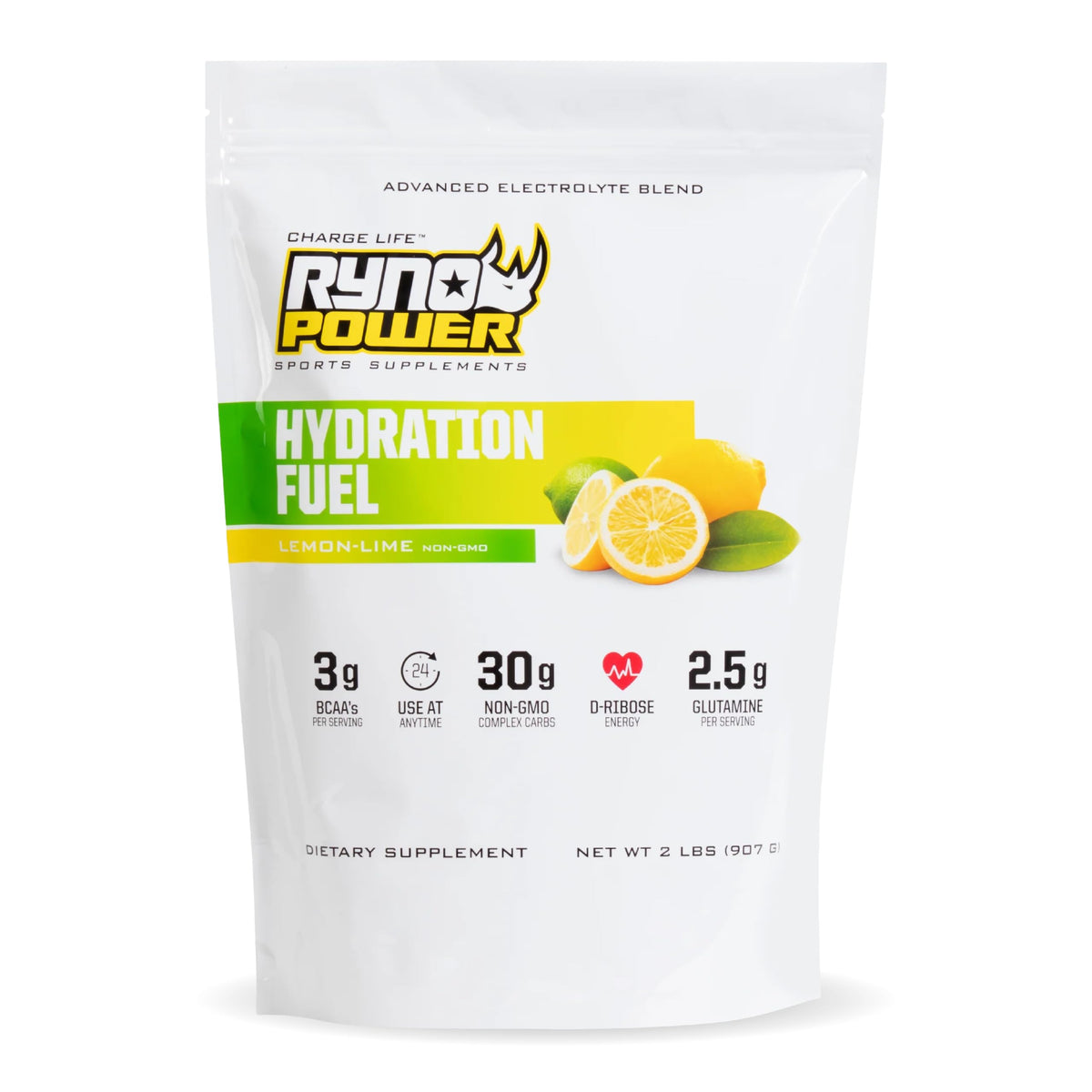 Ryno Power Hydration Fuel Electrolyte Drink Mix - 20 Servings