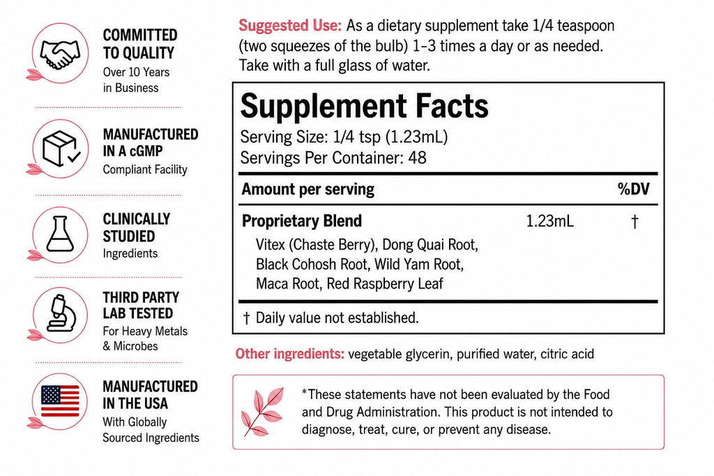 Rejuvica Health Balanced Femme Female Support Liquid - 2 Fl Oz - image 8