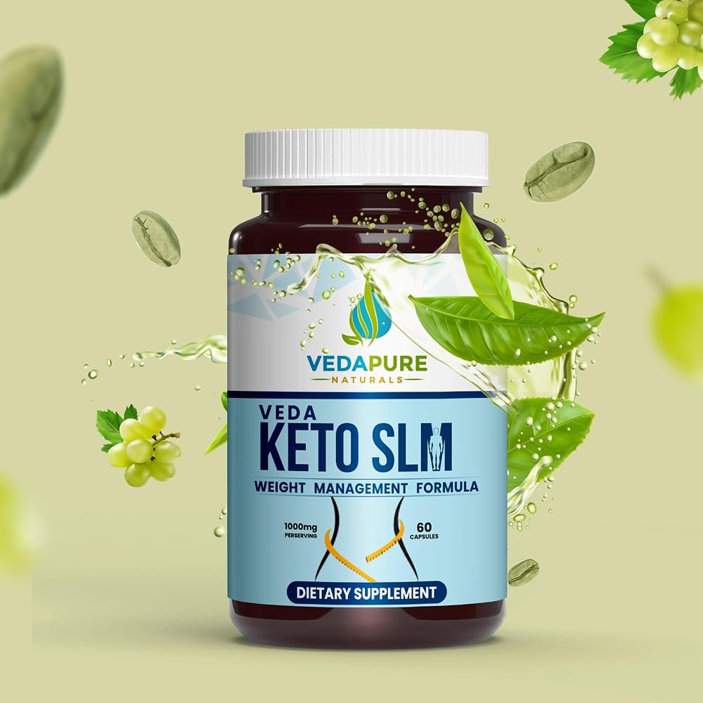 VEDAPURE Naturals Veda Keto SLM 1000 mg - 60 Capsules - image 3