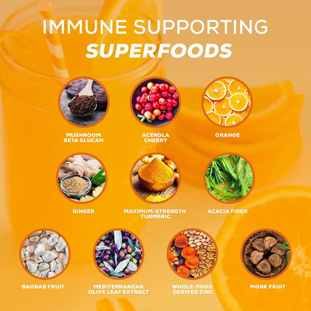 Organifi Immunity Organic Superfood Powder - 14 Packets - image 5