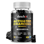 duwhot Activated Charcoal Gummies for Kids, 500mg - 60 Gummies