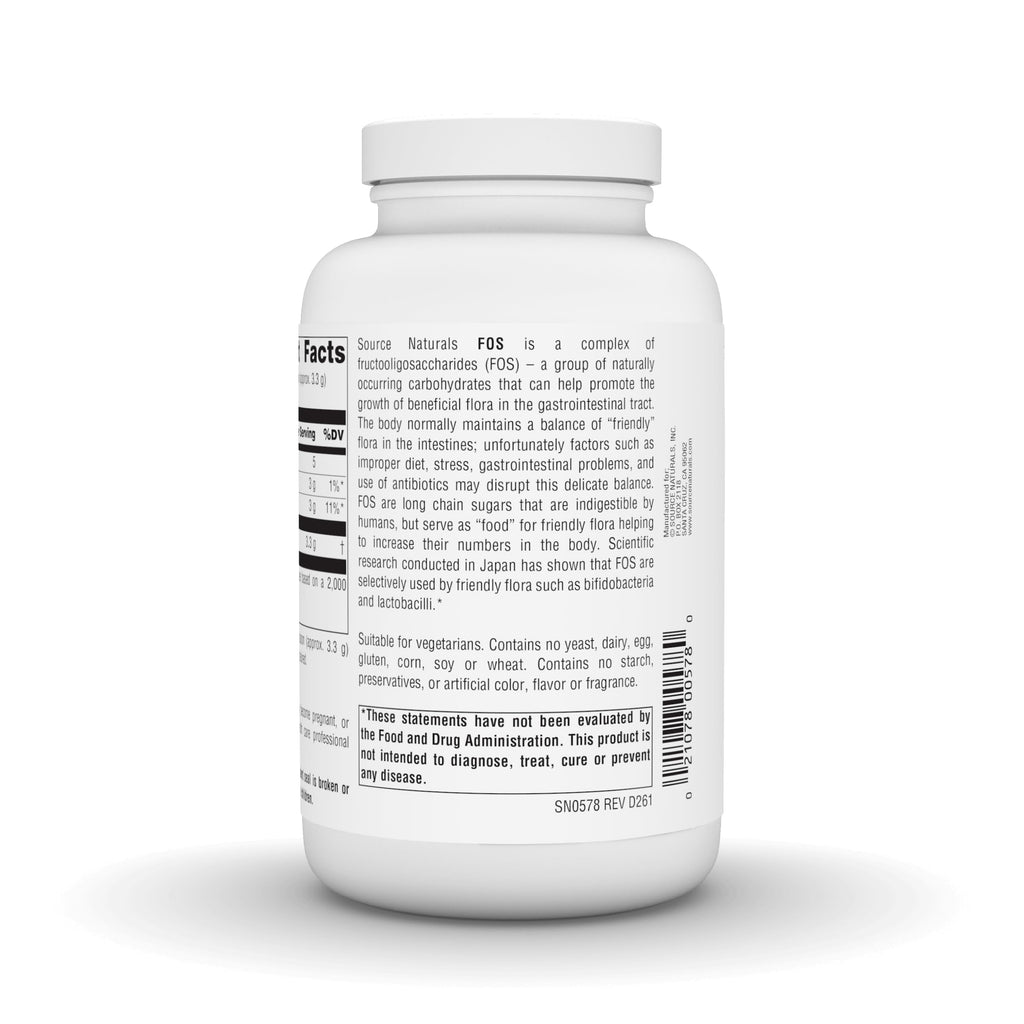 Source Naturals FOS Powder - 200 Grams - image 4