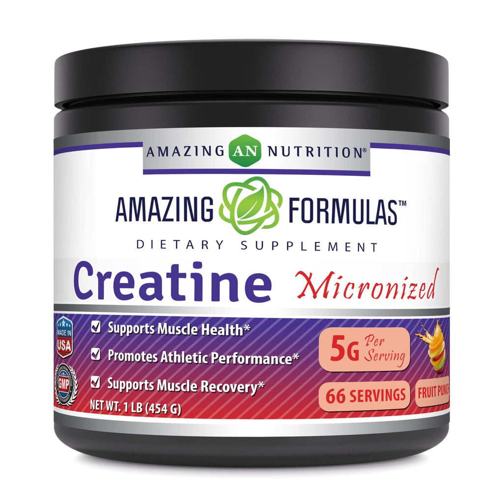 Amazing Formulas Micronized Creatine Monohydrate Powder Supplement