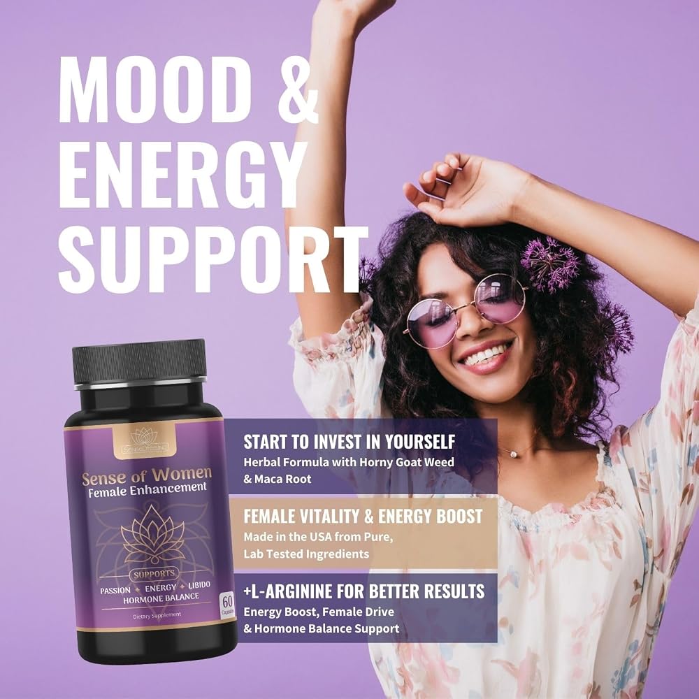 senseOfeeling Female Enhancement Pills with Horny Goat Weed - image 5