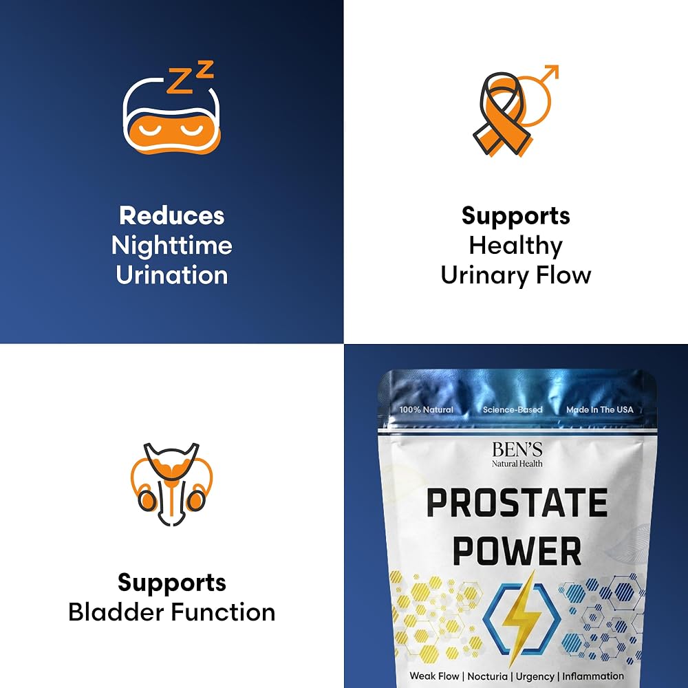 Ben's Natural Health Prostate Power Men's Support - 360 Capsules - image 3