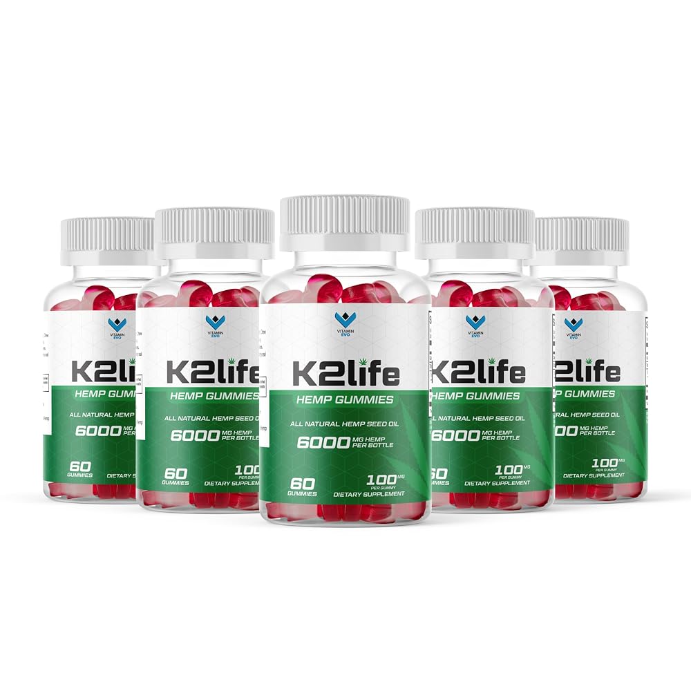 Vitamin Evo K2Life Hemp Gummies - 300 Gummies