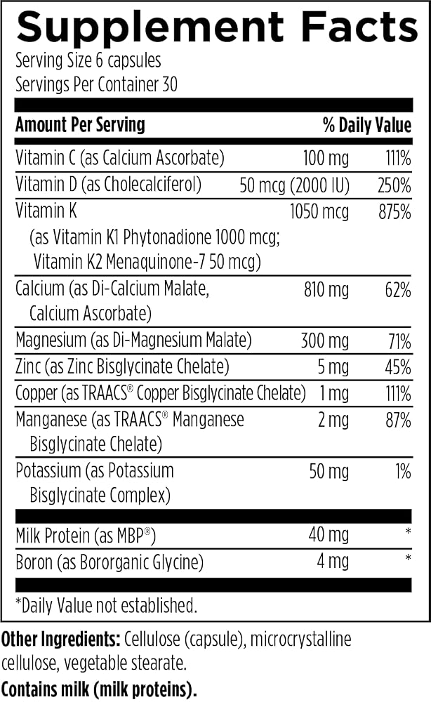 Designs for Health OsteoForce Supreme Bone Support - 180 Capsules - image 3