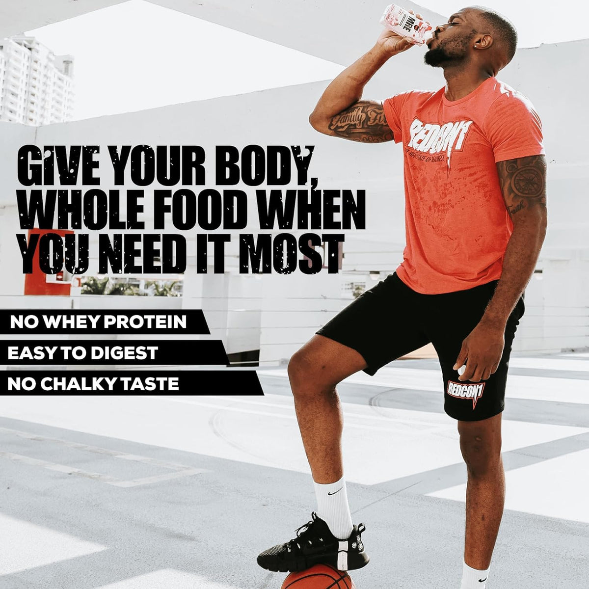 REDCON1 MRE Ready to Drink Protein Shake Cookies & Cream - 12 Pack - image 7