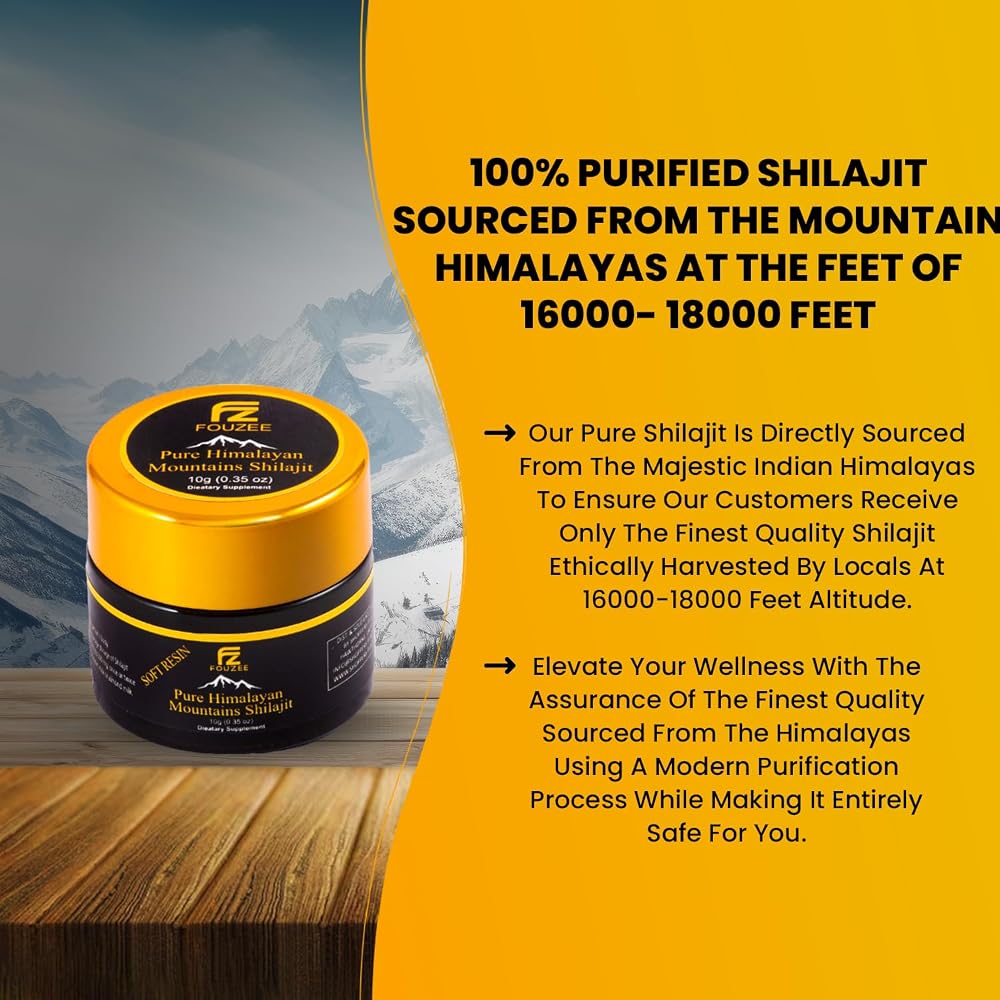 FOUZEE Pure Himalayan Shilajit