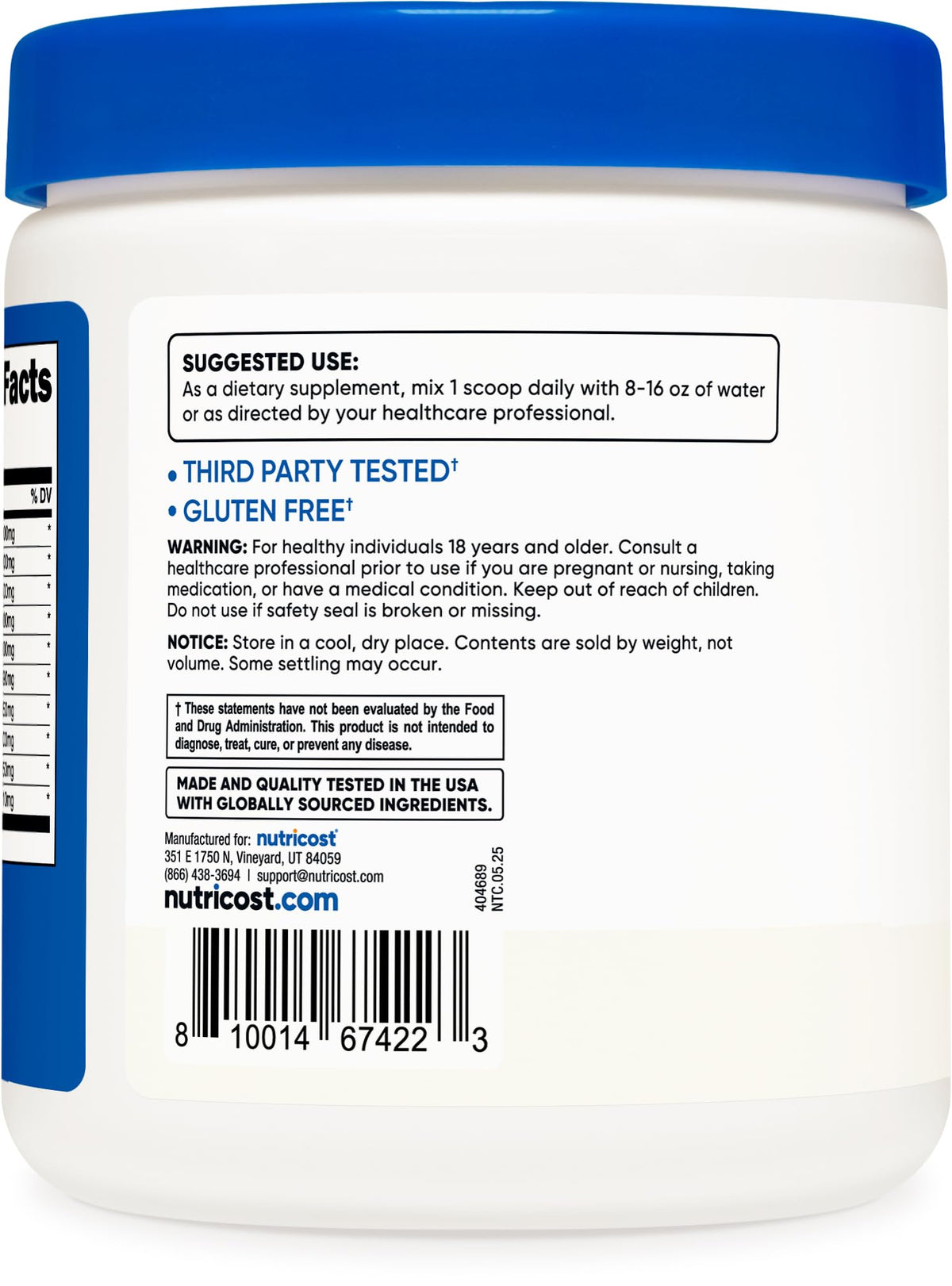 Nutricost NUTRITIONAL_SUPPLEMENT