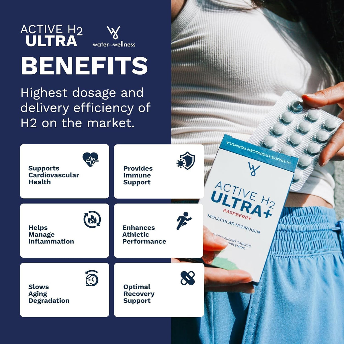 Purative Active H2 Ultra+ Hydrogen Water Tablet - 120 Tablets - image 6