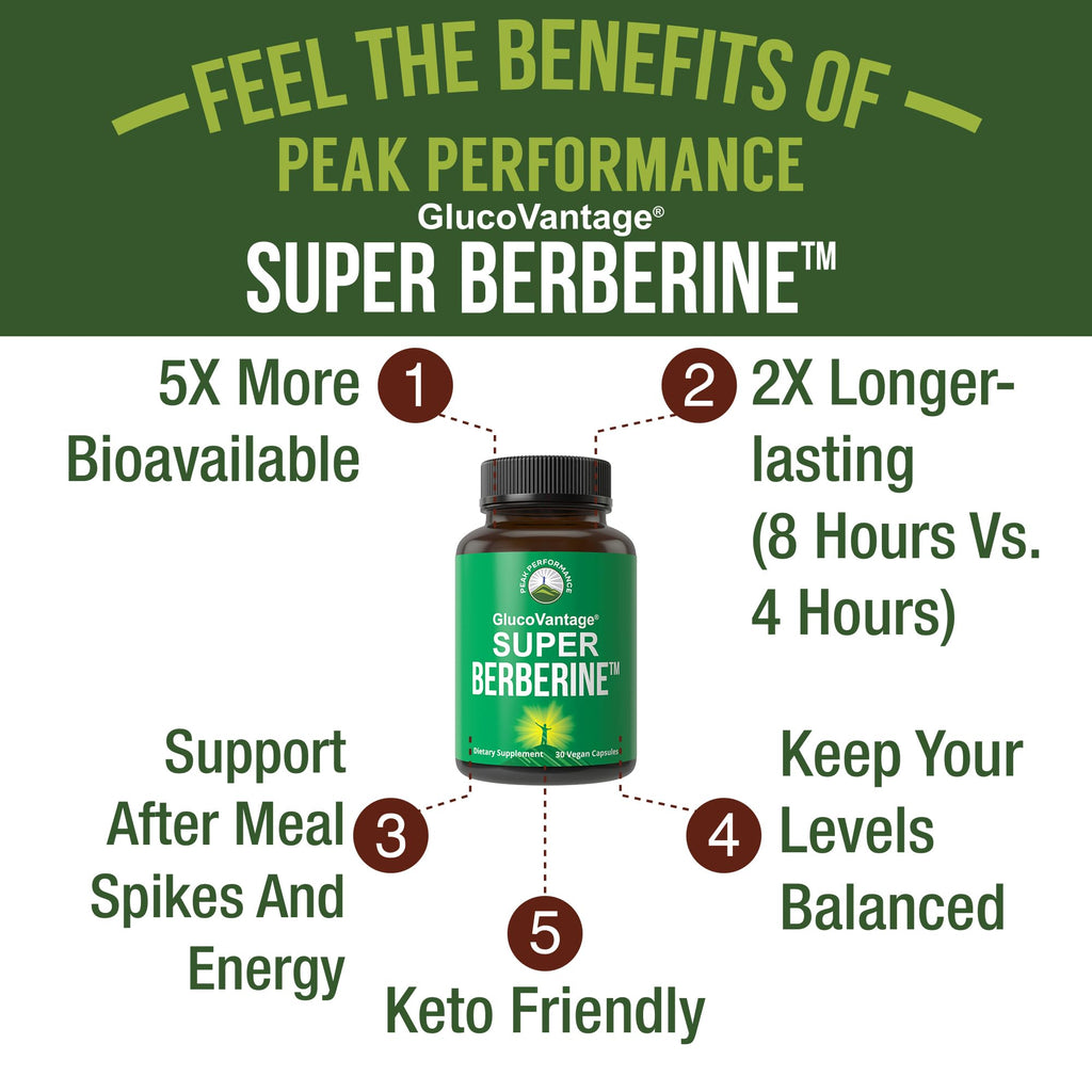 Peak Performance Dihydroberberine Super Berberine 200mg - 30 Capsules - image 2