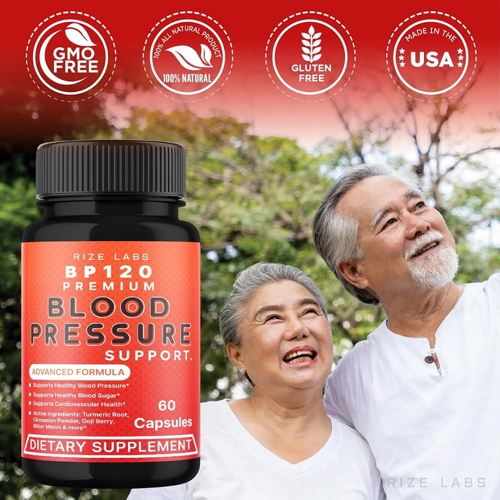 Rize Labs BP120 Premium Dietary Supplement - 180 Capsules - image 6