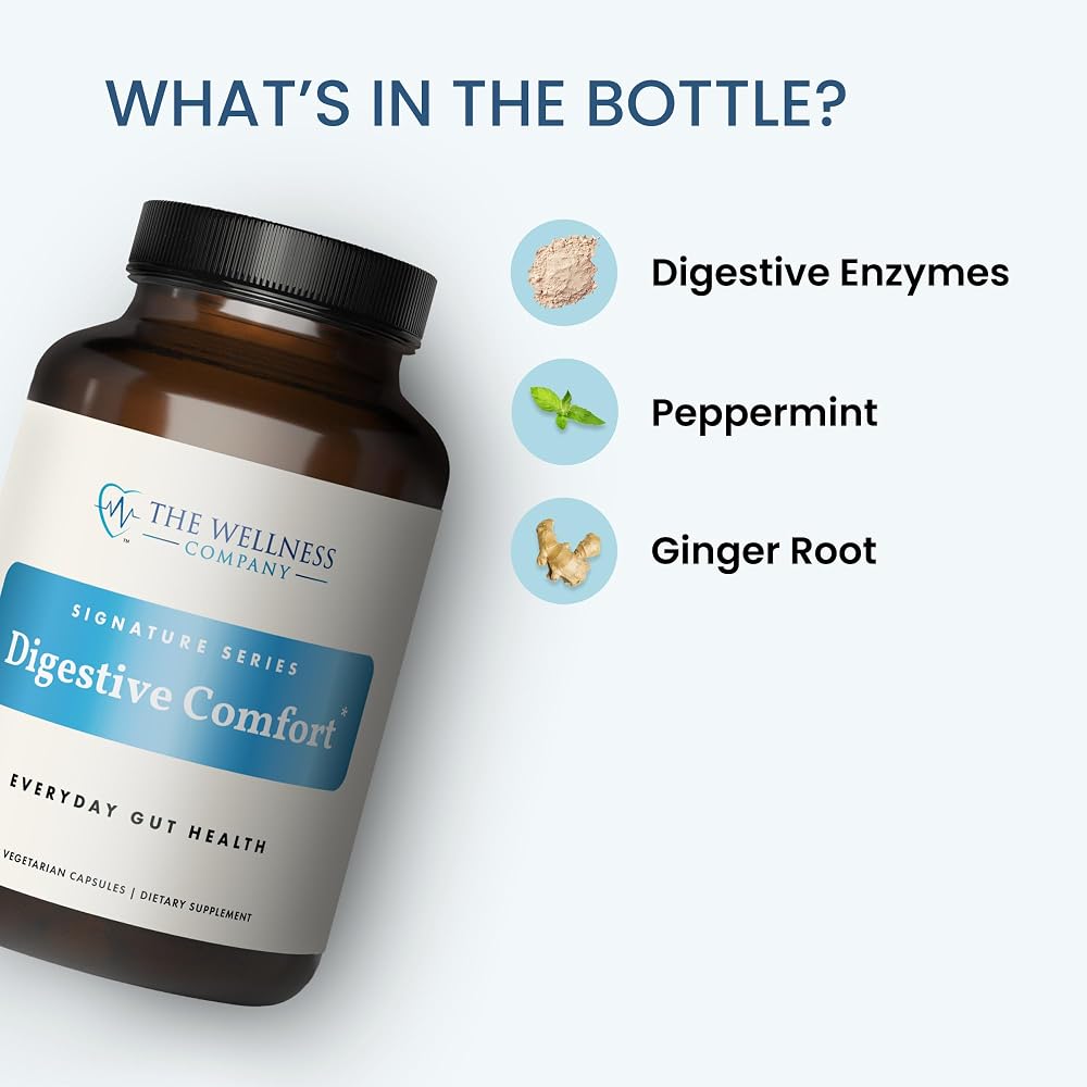The Wellness Company Digestive Comfort Gas Relief - 120 Capsules - image 4
