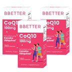 BBETTER CoQ10 100 mg Ubiquinol Softgels - 180 Count