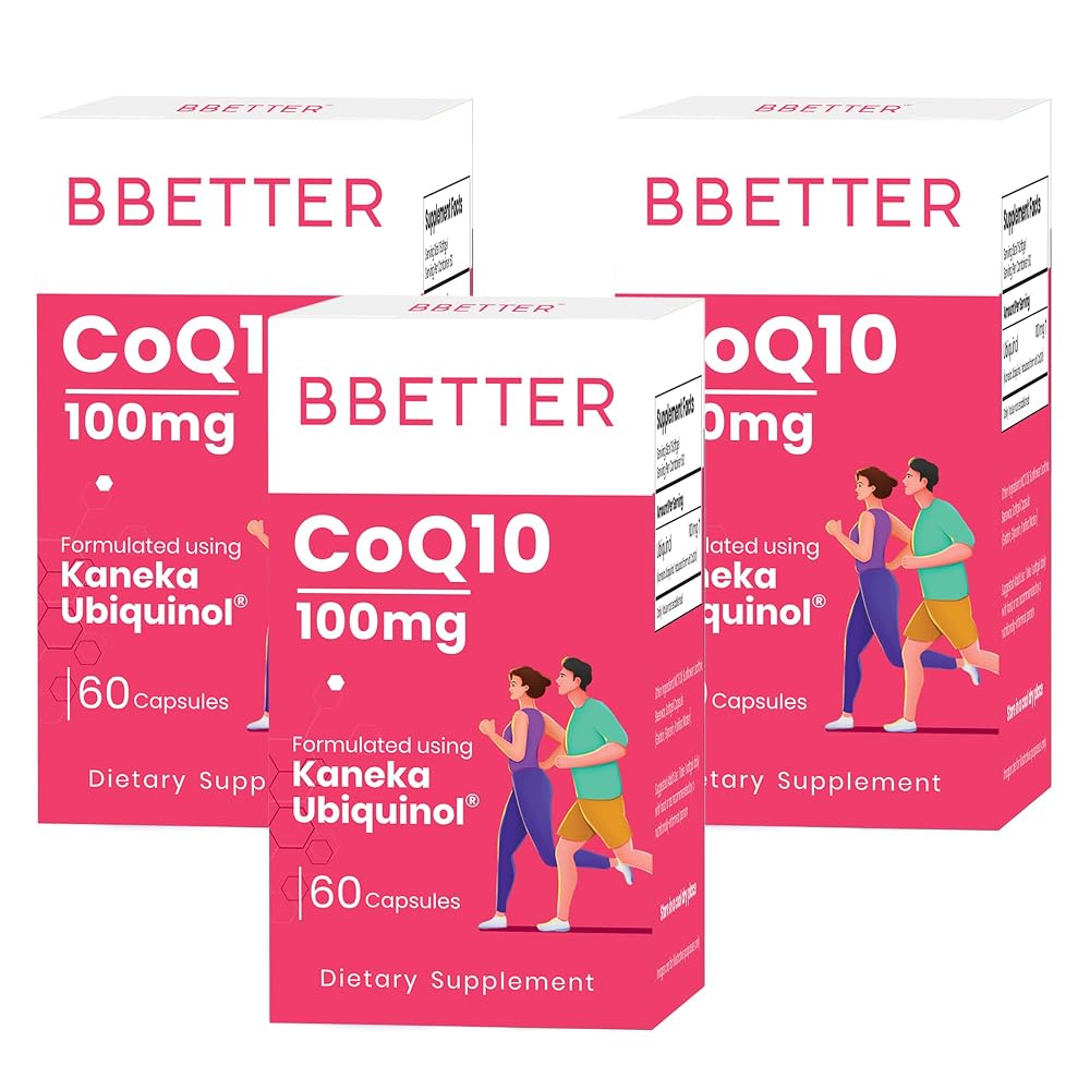 BBETTER CoQ10 100 mg Ubiquinol Softgels - 180 Count