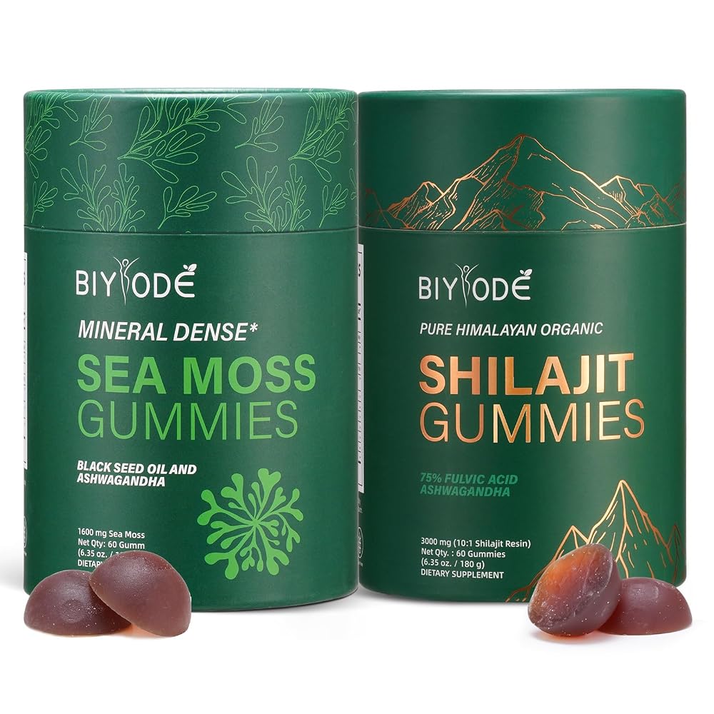 Xuore Himalayan Shilajit & Sea Moss Gummies - 120 Count