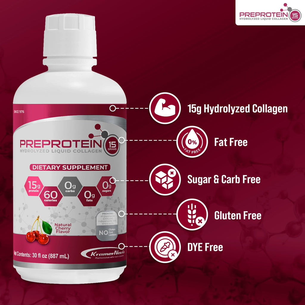 PreProtein 15 Liquid Hydrolyzed Collagen Peptides