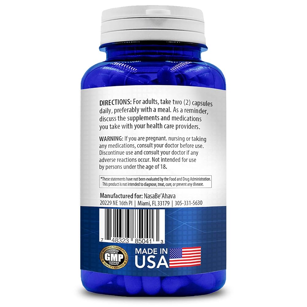 NasaBeahava Pure Omega 7 Fatty Acids Sea Buckthorn Oil - 200 Capsules - image 3