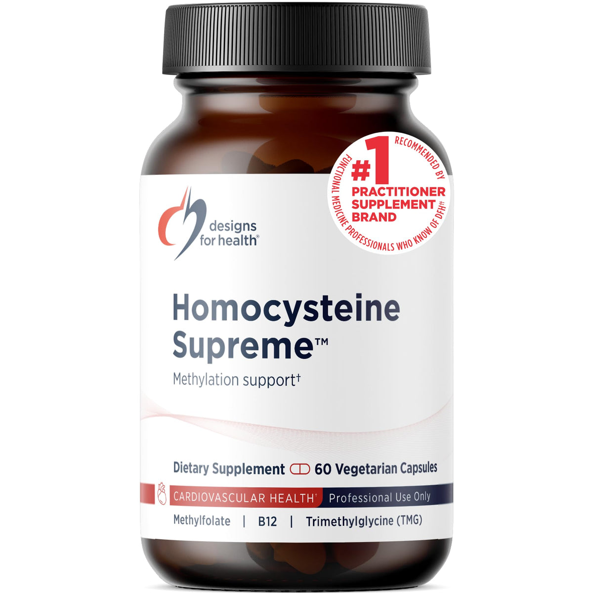 Designs for Health Homocysteine Supreme Methylated B Vitamins - 60 Capsules