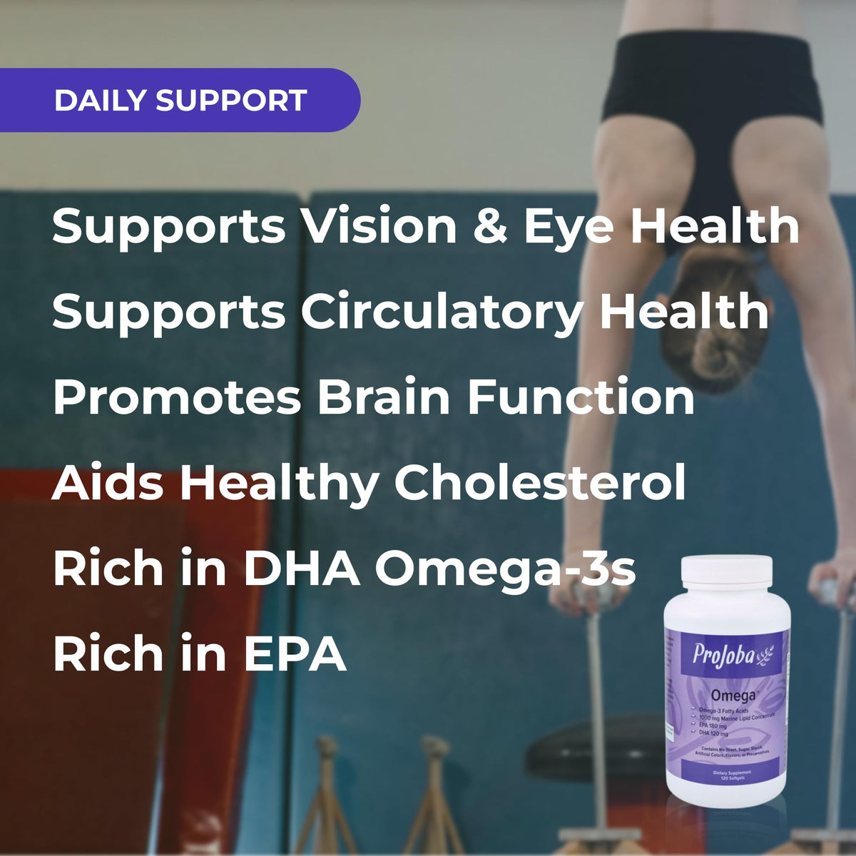 Youngevity Projoba Omega 1000 mg Omega-3 Fish Oil - 240 Softgels - image 4