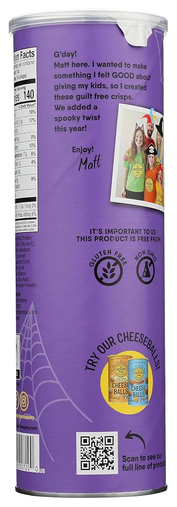 The Good Crisp Company Original Creepy Crisps - 5.6 oz - image 3