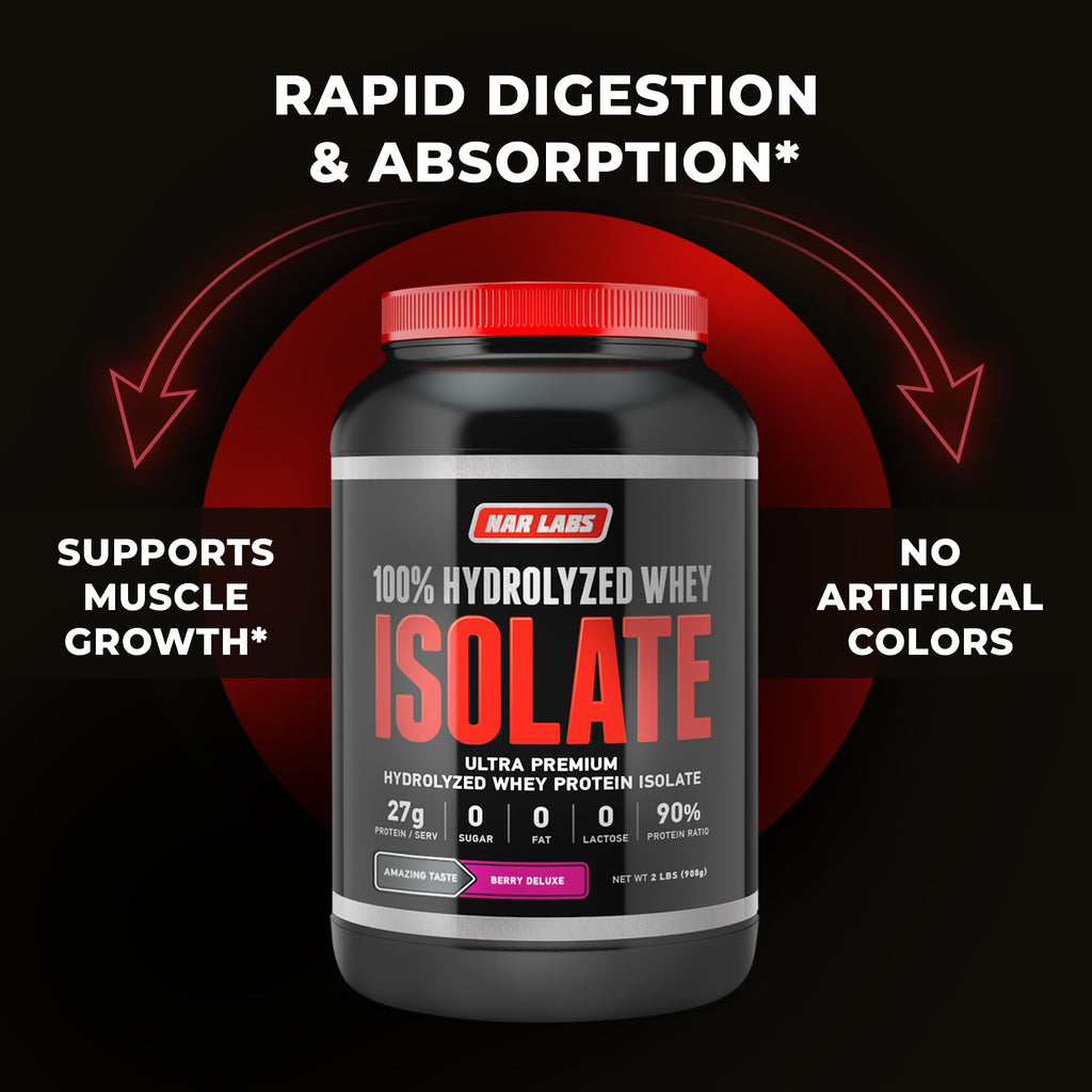 NAR LABS Hydrolyzed Whey Protein Isolate 2 lbs
