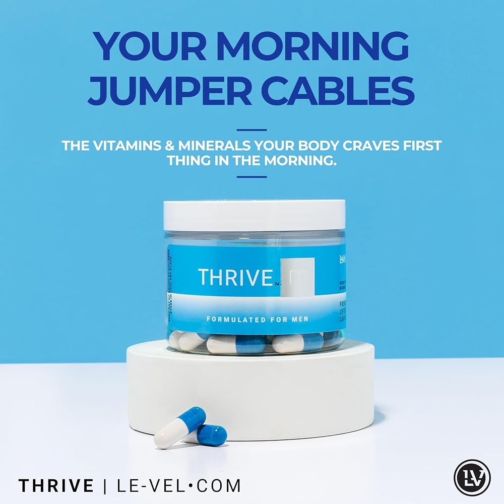 Le-Vel Thrive M Premium Lifestyle Capsules for Men - 60 Capsules - image 3