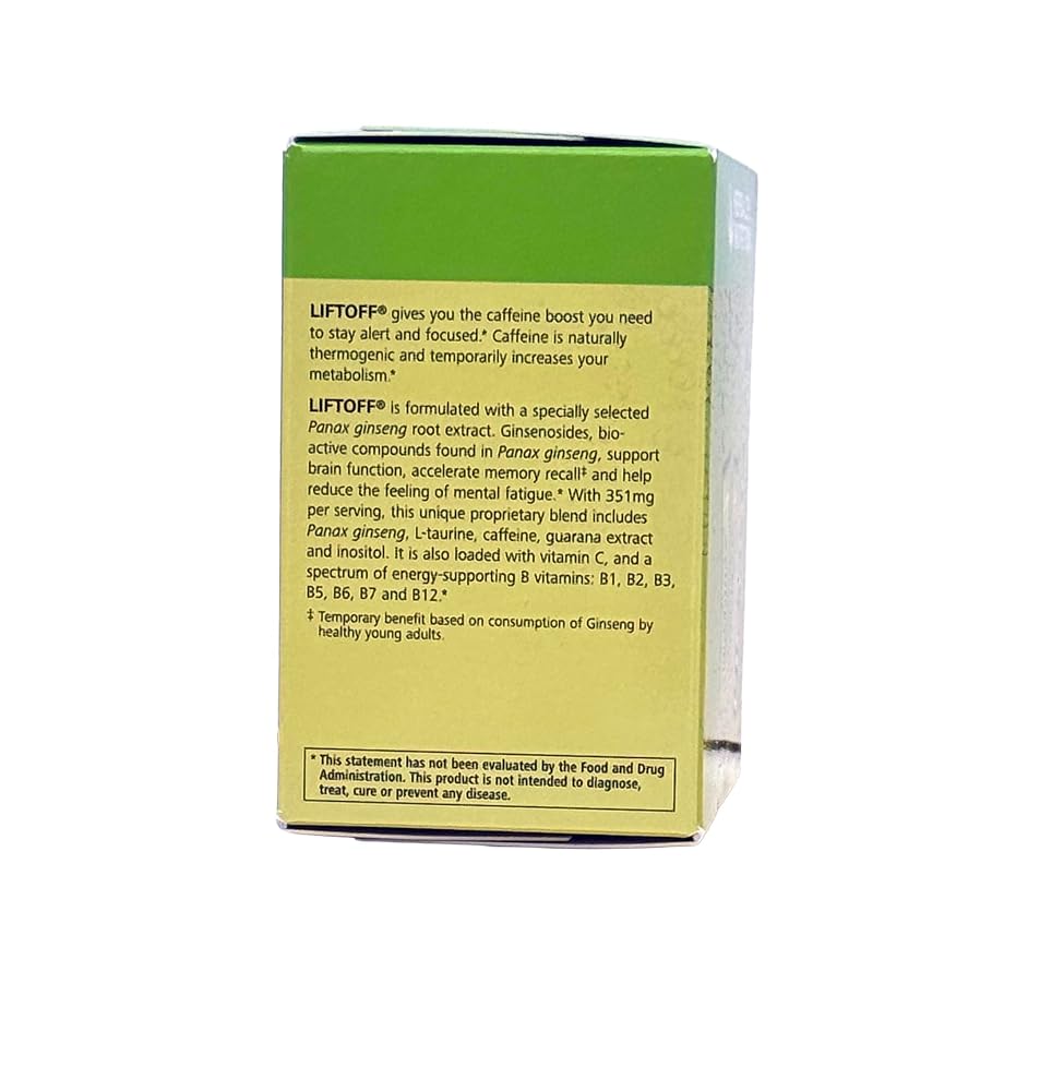 Herbalife LIFTOFF Energy Stick Packs Lemon-Lime Blast - 30 Packs - image 3