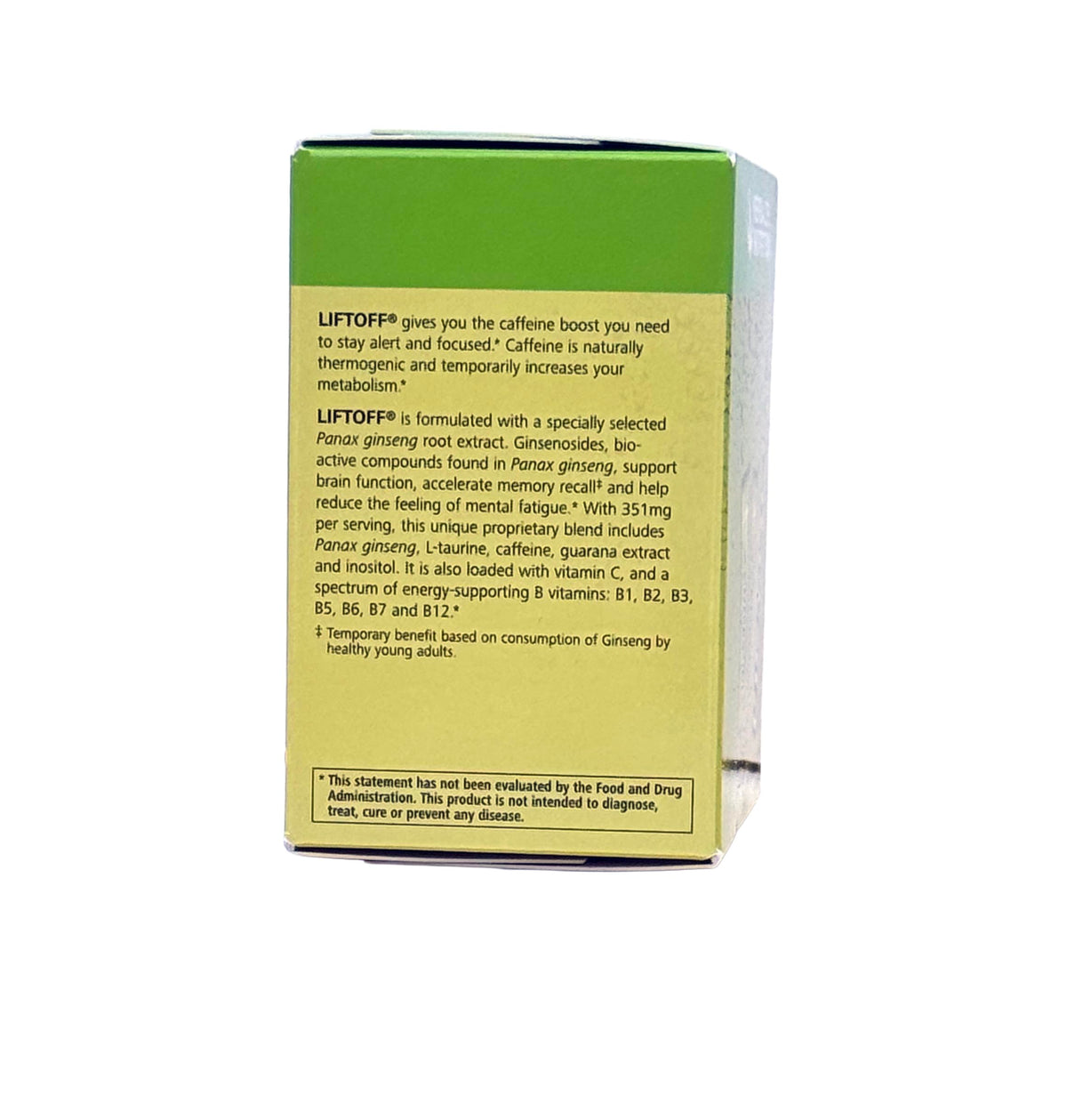 Herbalife LIFTOFF Energy Stick Packs Lemon-Lime Blast - 30 Packs - image 3