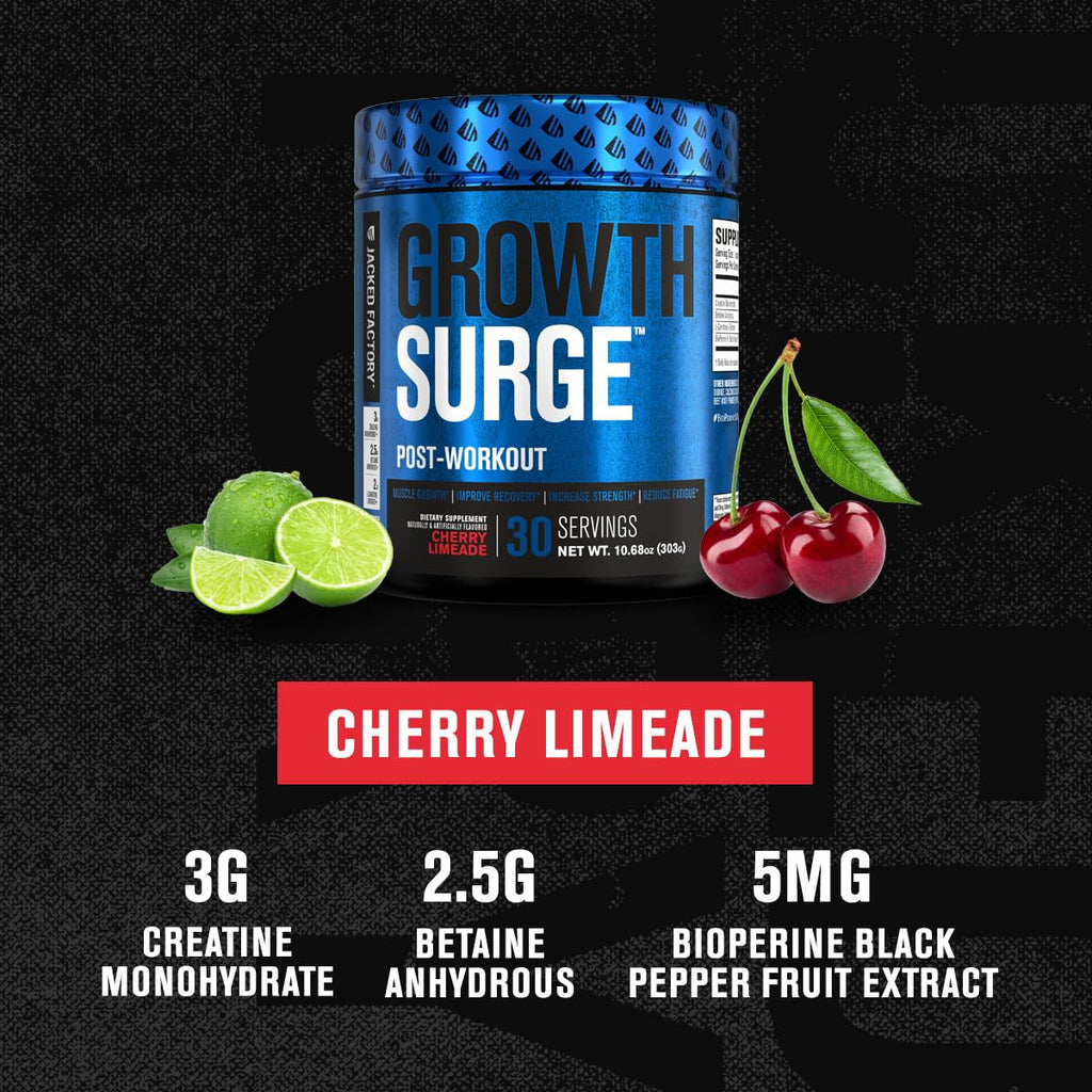 Jacked Factory Growth Surge Creatine Post Workout w/L-Carnitine